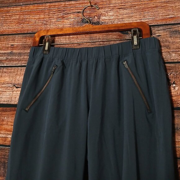 Athleta Pants Size 10 Aspire Cinched Ankle Jogger Gray Lounge - Picture 5 of 10